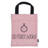 BOLSA DE TELA PARA LIBROS SO MANY BOOKS | MOSES